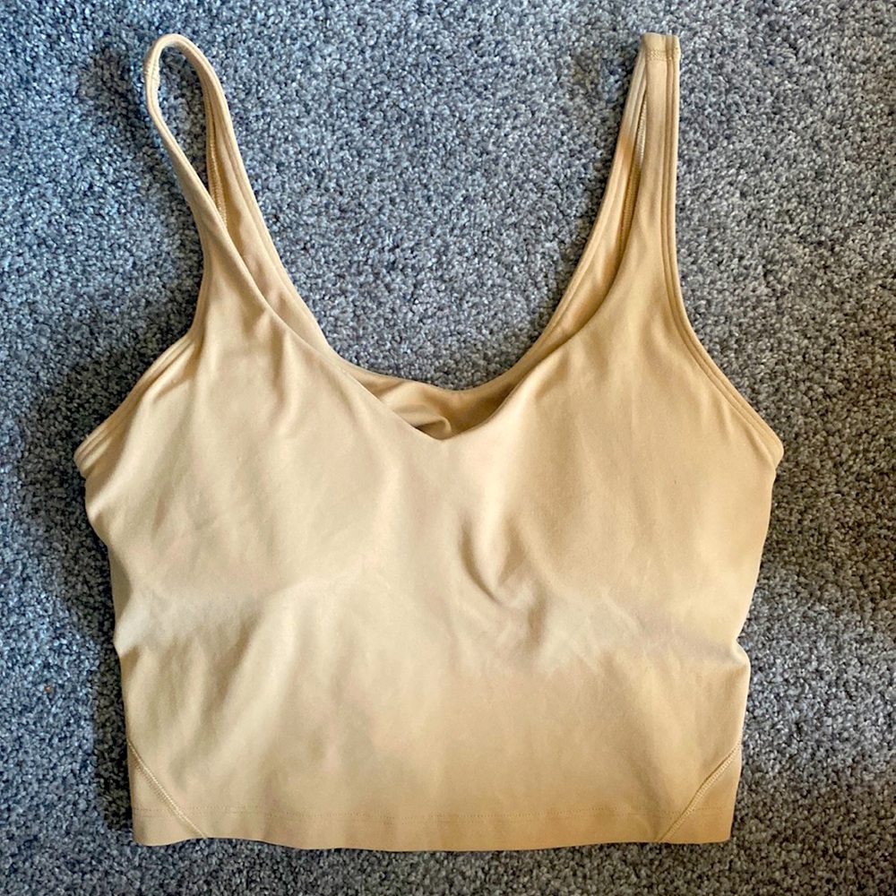 Align Tank: Pecan Tan